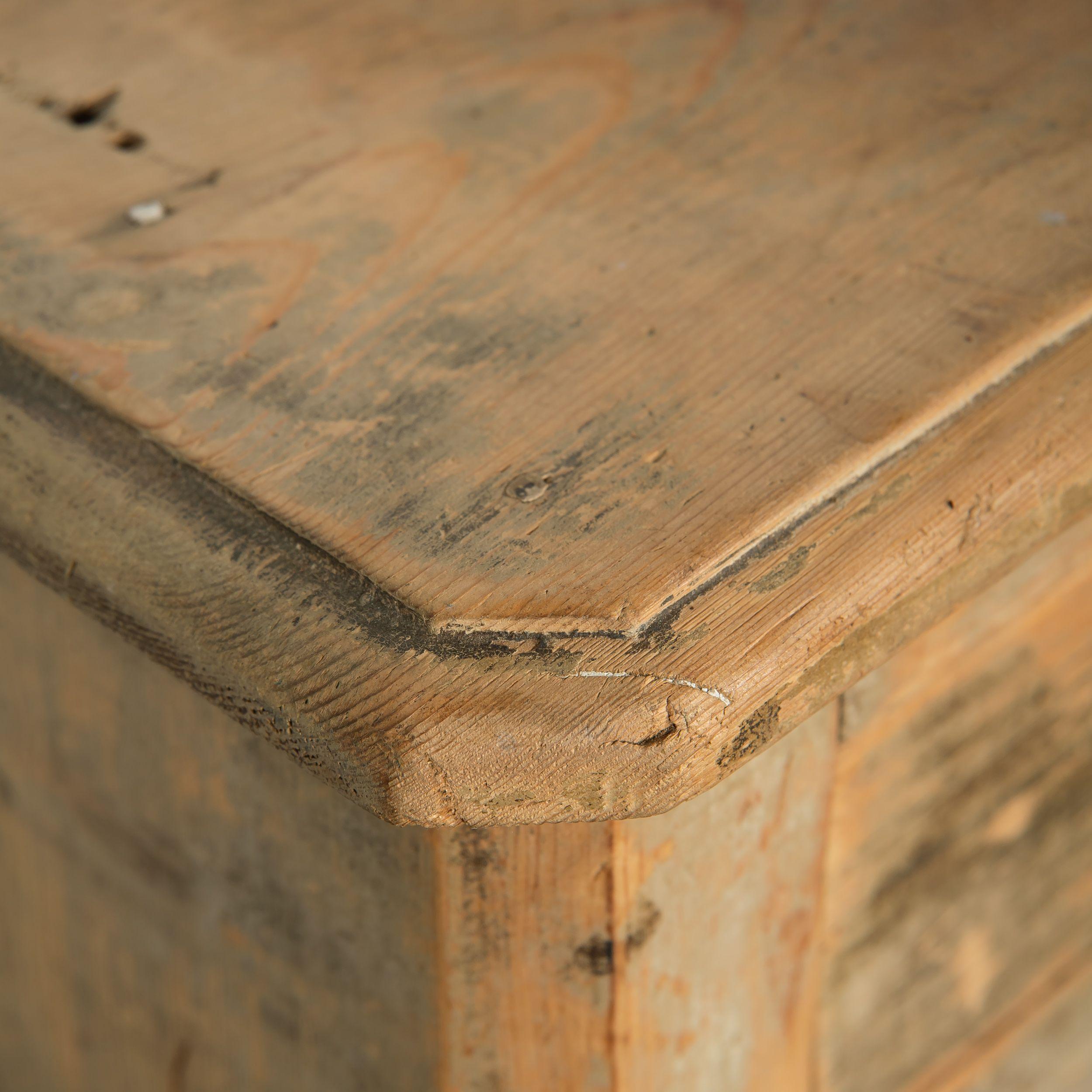 20th Century Vintage Wood French Cabinet 3
