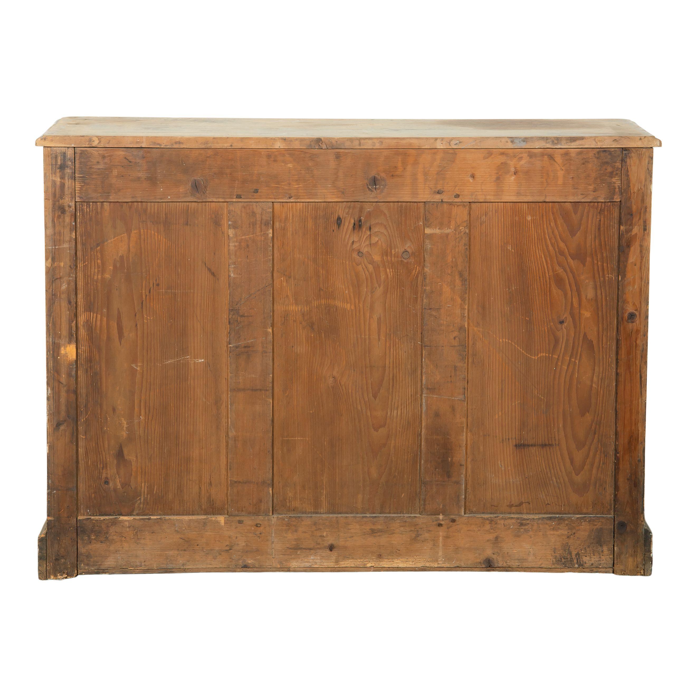 20th Century Vintage Wood French Cabinet 4