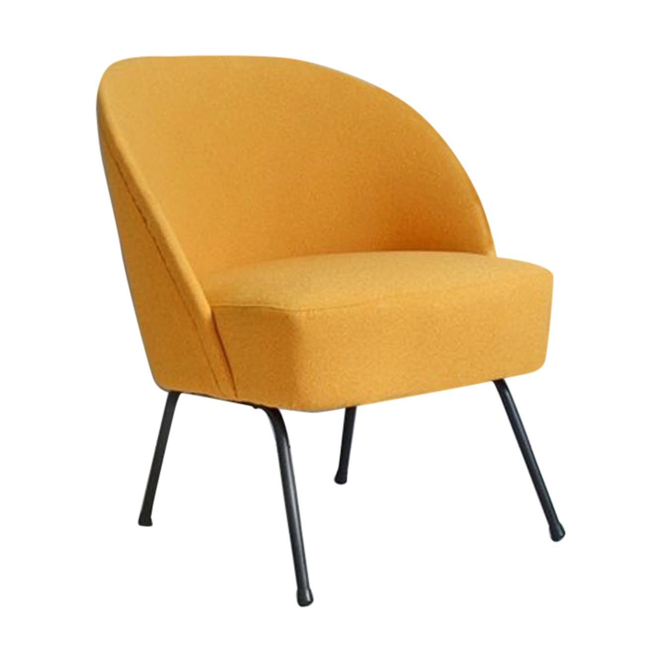 20th Century Vintage Yellow Club Chair Theo Ruth for Artifort, 1950s