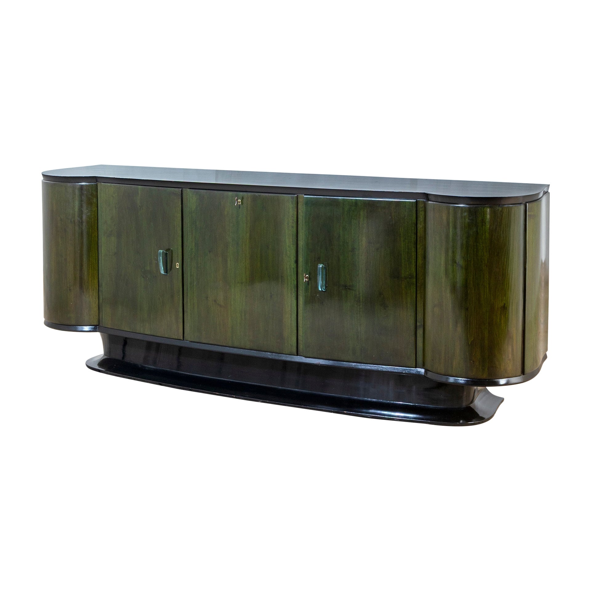 20th Century, Vittorio Valabrega Wooden Sideboard 1930 in vendita