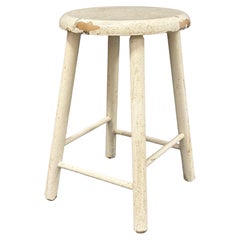 Vintage 20th Century Wabi Sabi 4 Leg Stool, Germany circa 1930s or Older