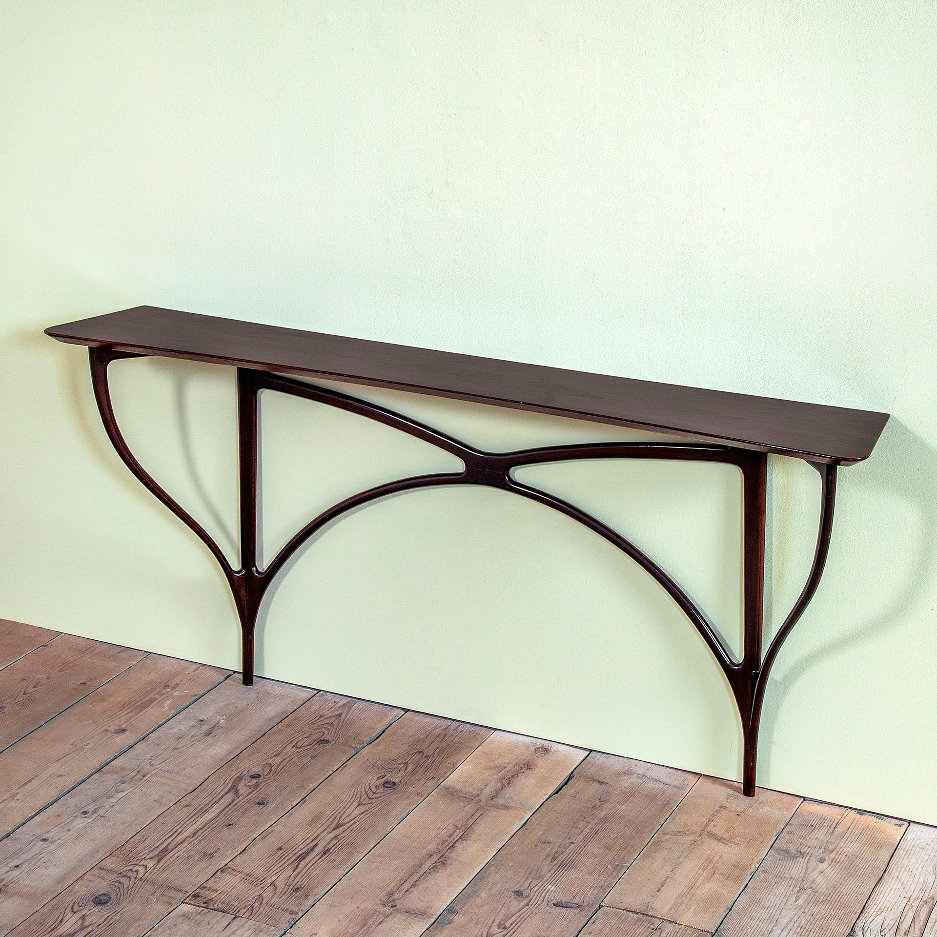Mid-Century Modern 20th Century Wall Consolle Table by Ico Parisi  For Sale