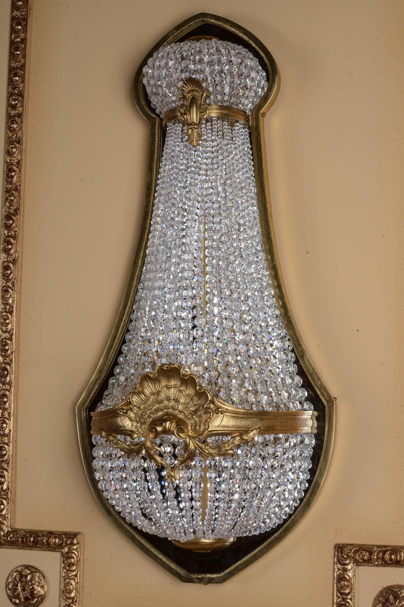 Louis XVI 20th Century Wall Sconce in the Louis Seize Style For Sale