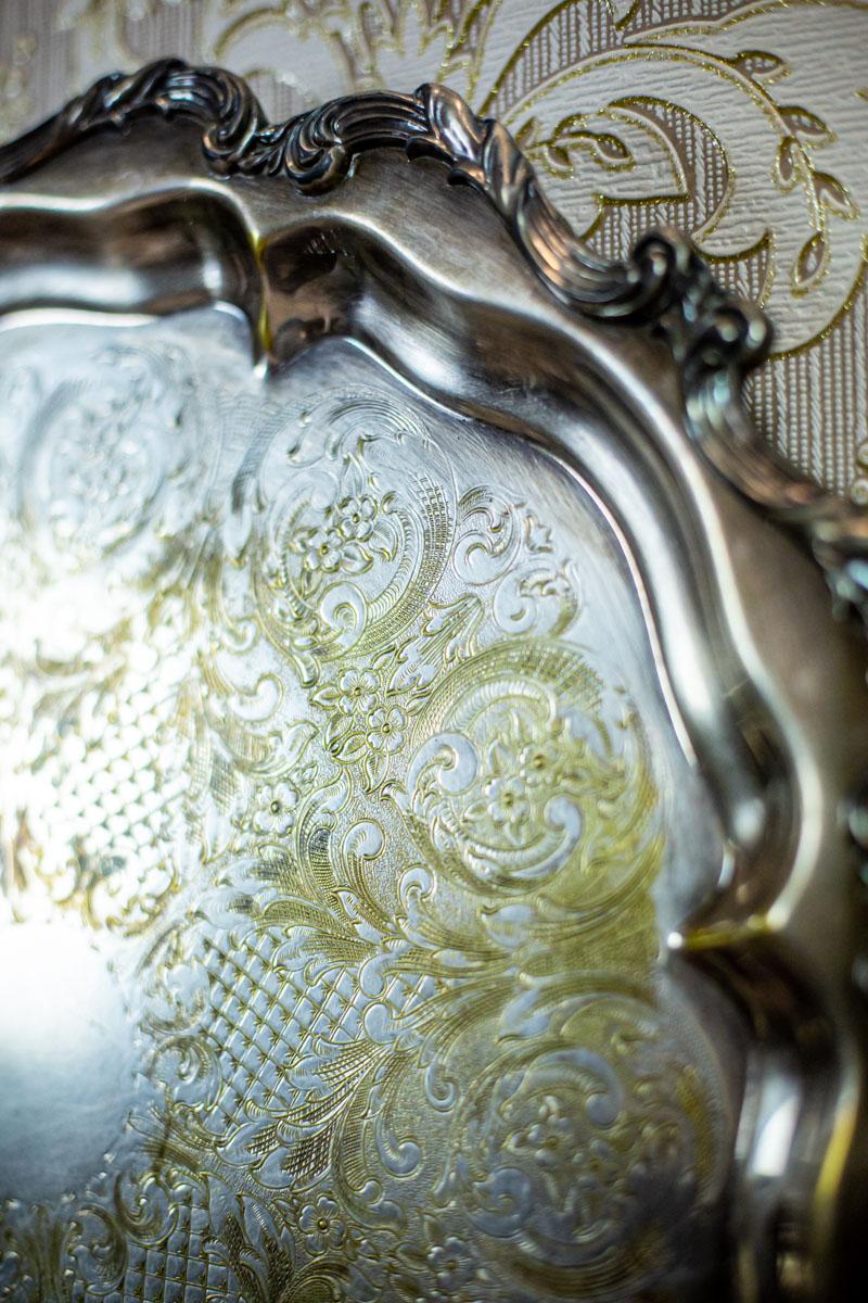 20th Century Wallace and Son Silver Plated Tray 1