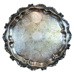 20th Century Wallace and Son Silver Plated Tray