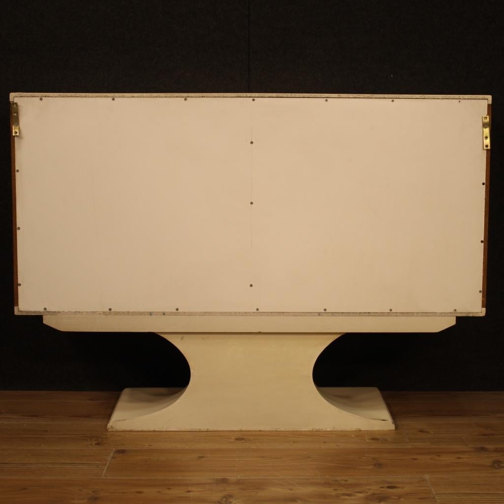 20th Century Walnut and Plastic Italian Design Sideboard, 1960 6