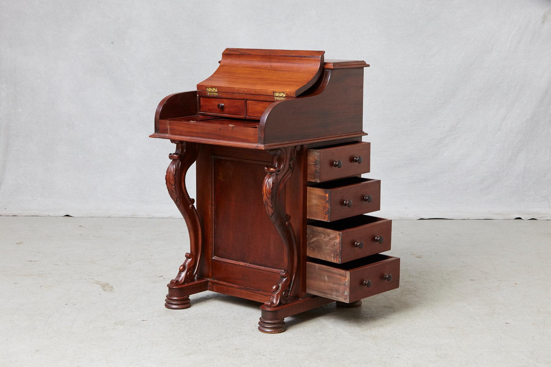 vintage piano desk