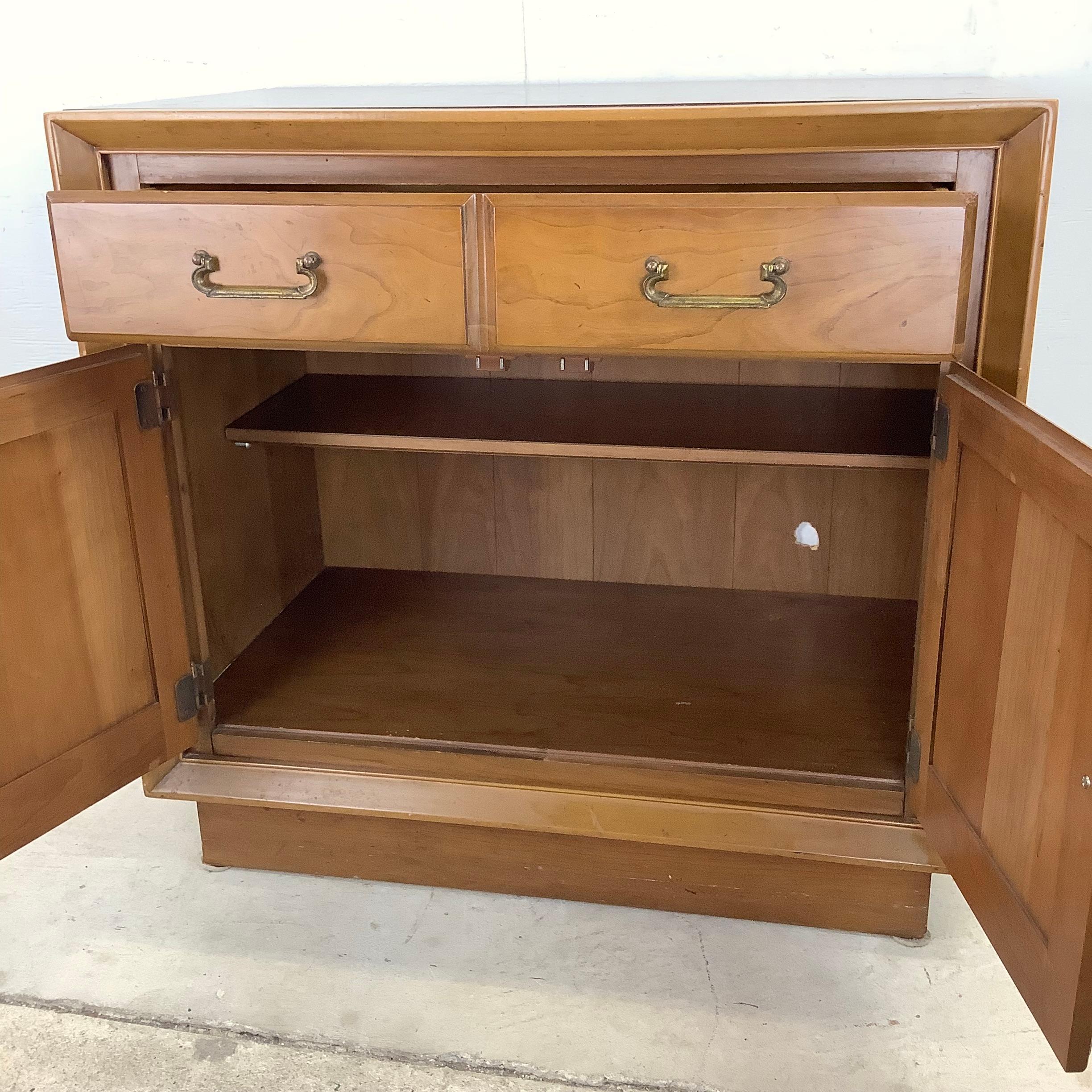 20th Century Walnut Storage Cabinet For Sale 7