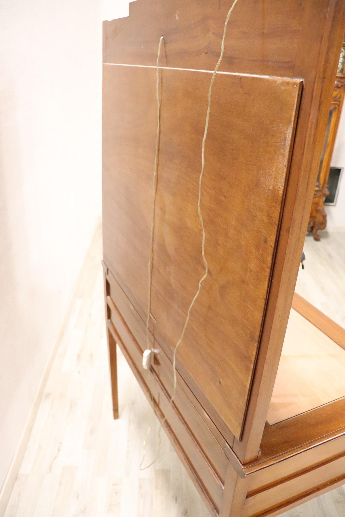 20th Century Walnut Vanity Table or Dressing Table 5