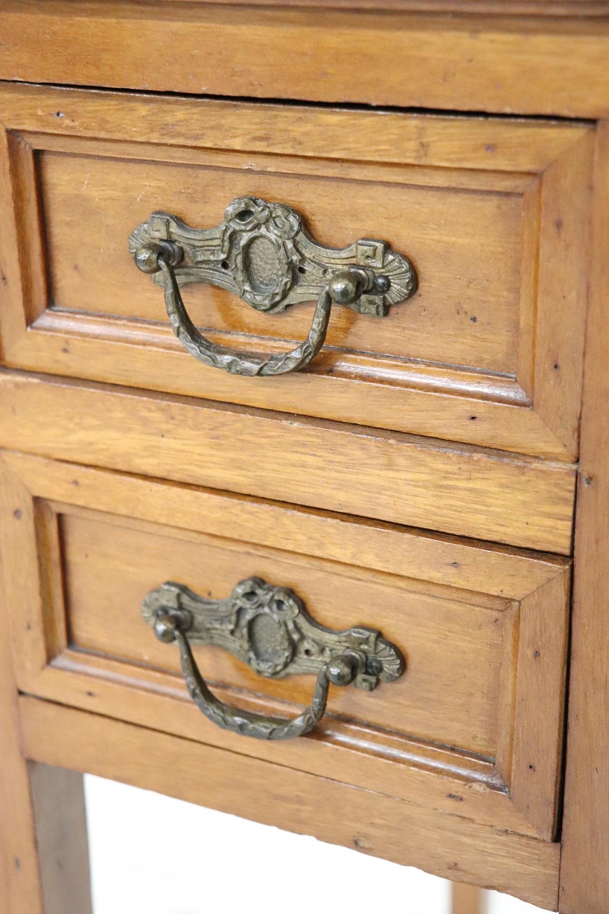 20th Century Walnut Vanity Table or Dressing Table 4