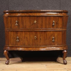 20th Century Walnut Wood Venetian Commode, 1930