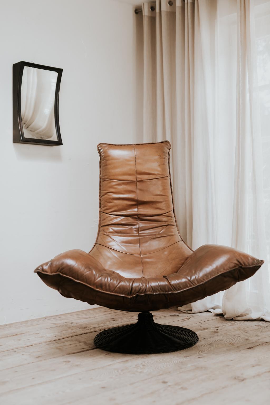 20th Century Wammes Swivel Chair by Gerard Van Den Berg for Montis 2