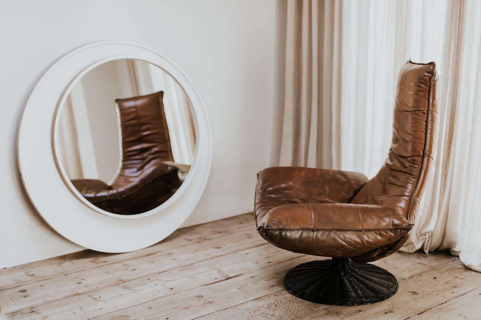 20th Century Wammes Swivel Chair by Gerard Van Den Berg for Montis 8