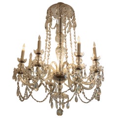 Lampadario in cristallo Waterford Crystal del XX secolo