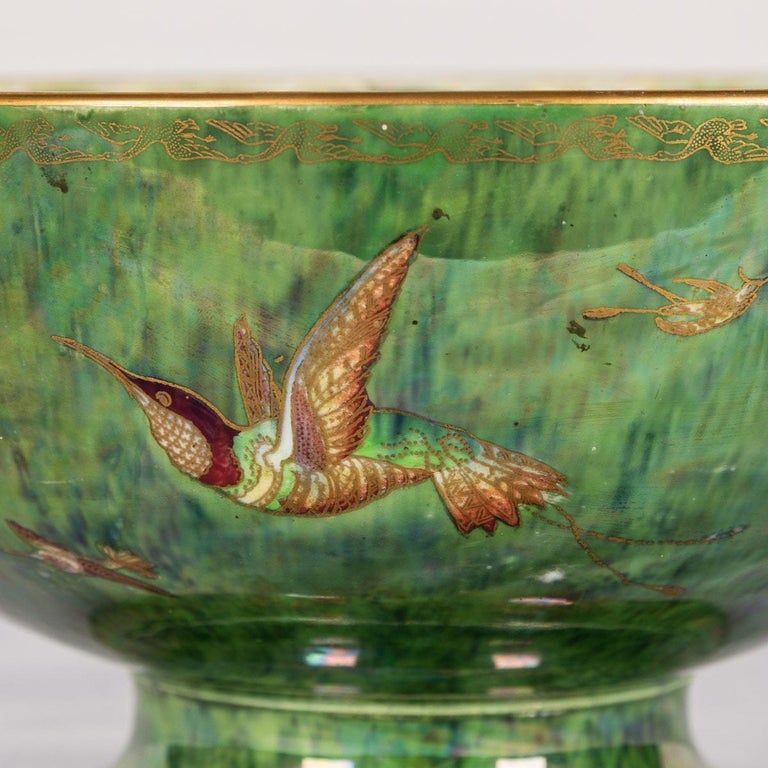 20th Century Wedgewood Lustre Hummingbird Bowl, Daisy MakeigJones, c
