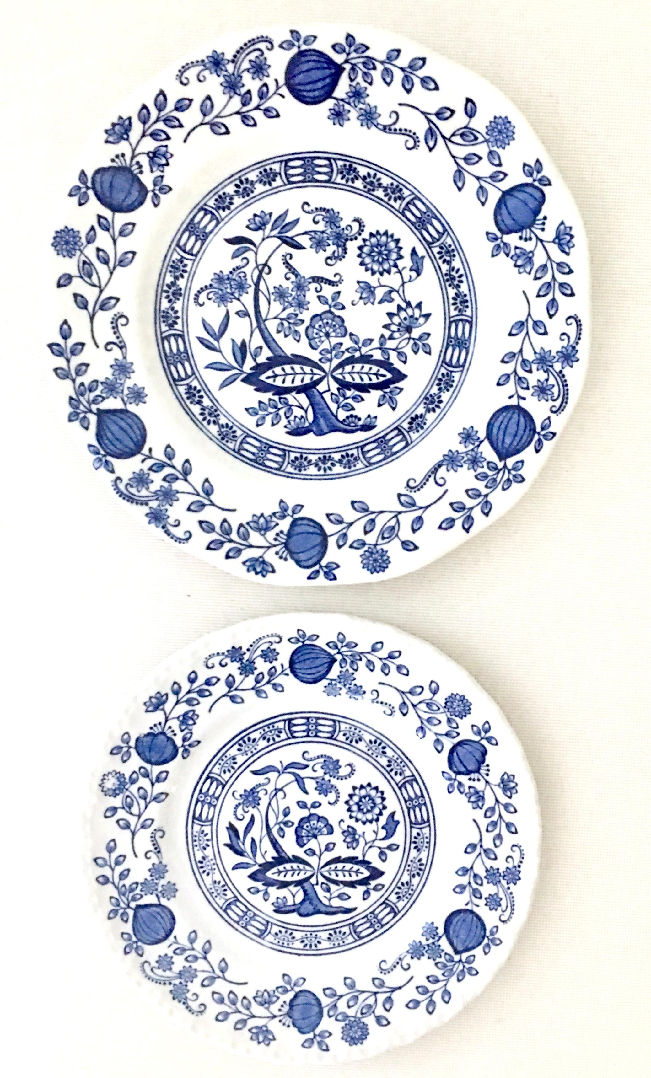 blue heritage dishes