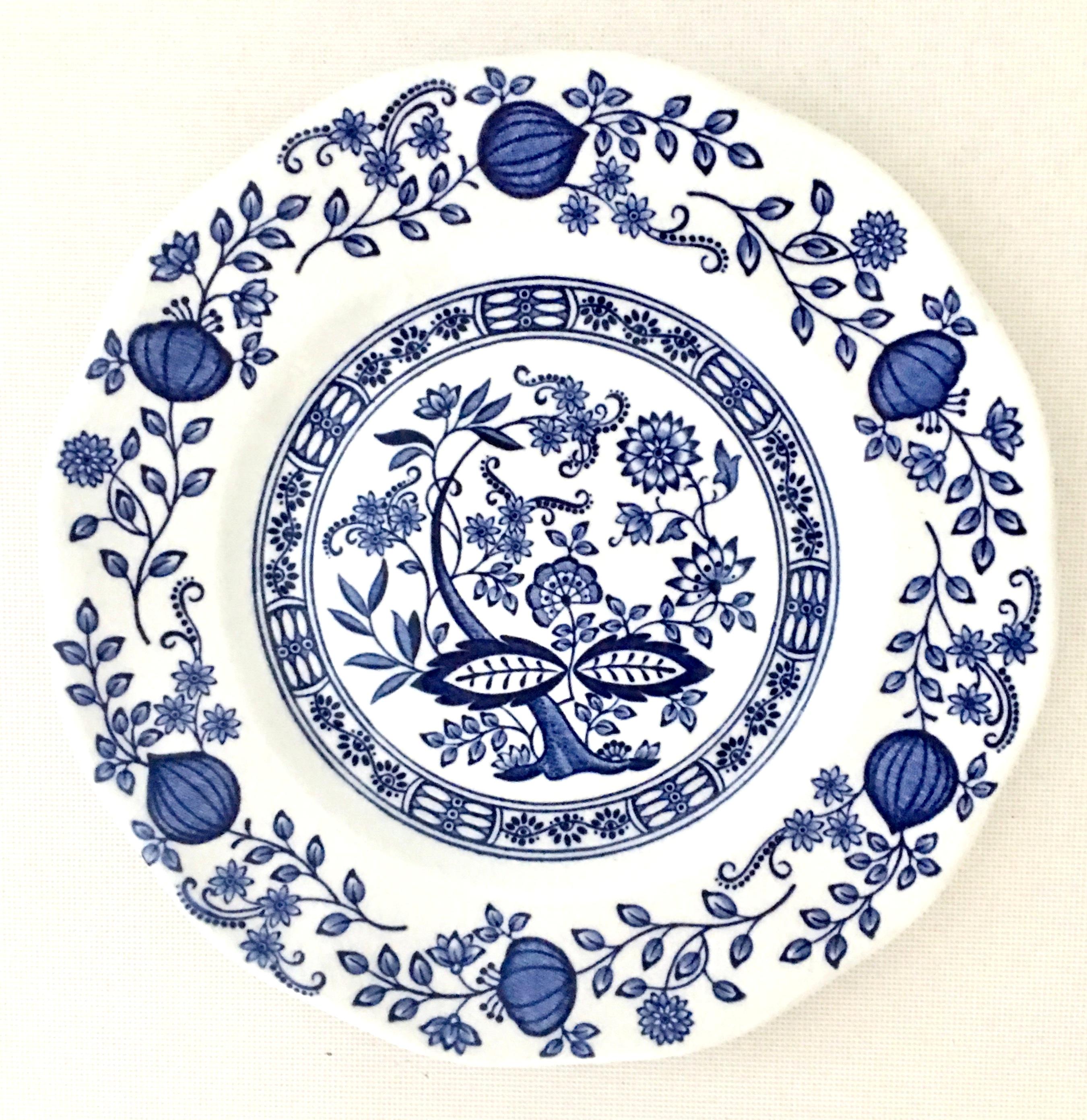 enoch wedgwood blue heritage pattern