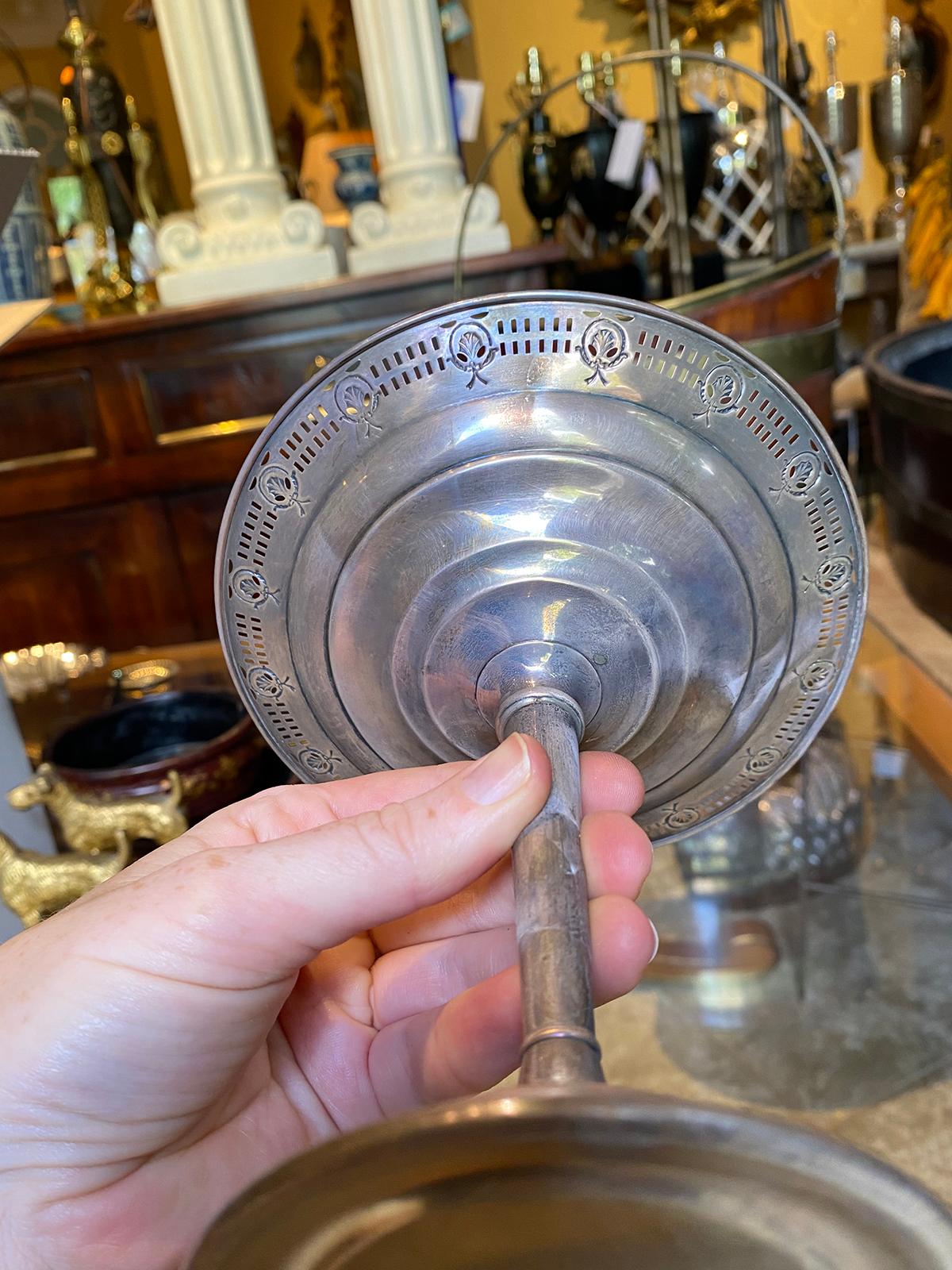 20th Century Weighted Sterling Silver Compote, Marked For Sale 5