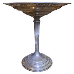 20th Century Weighted Sterling Silver Compote, Marked