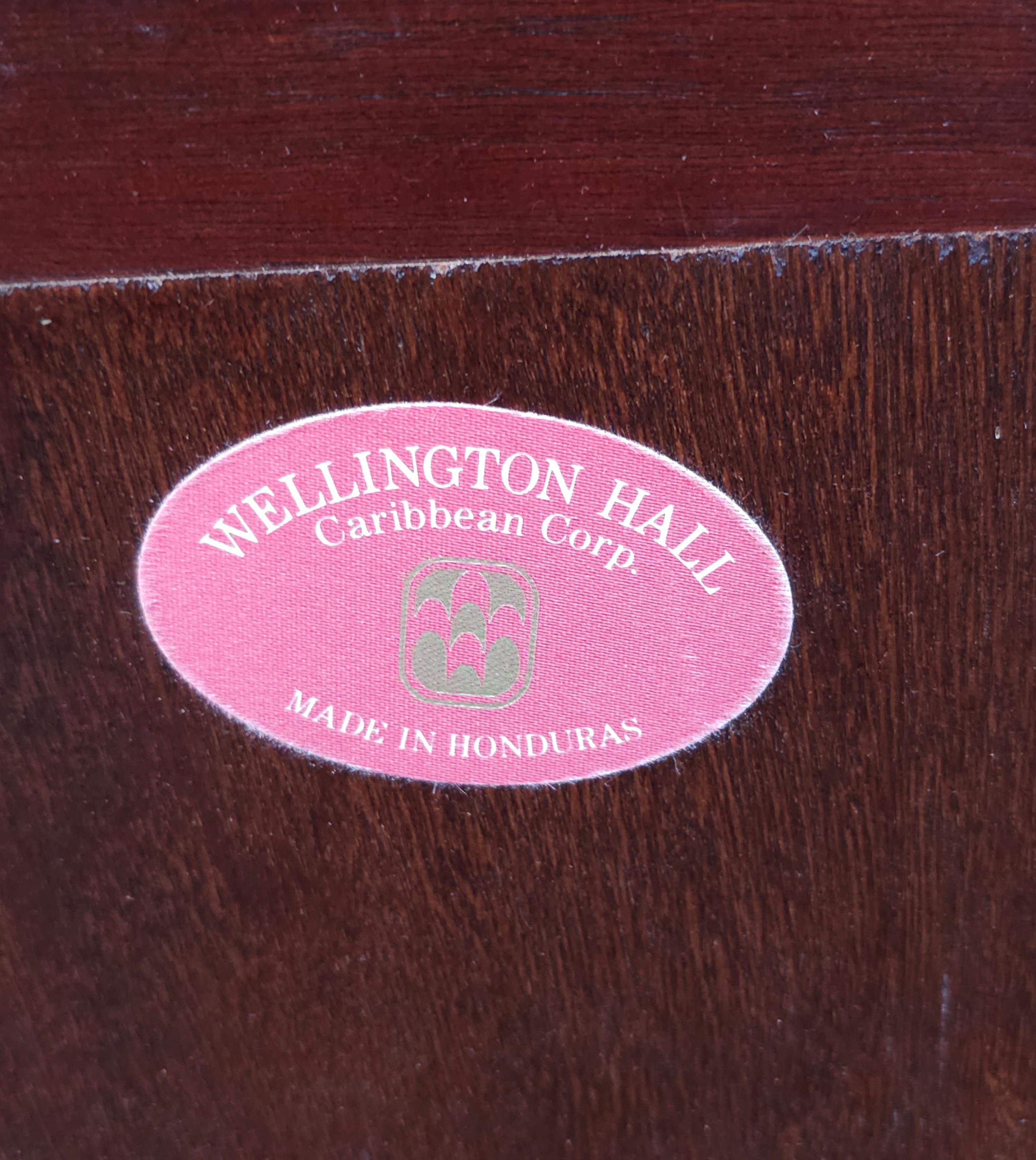 Miroir Chippendale de Wellington Hall du 20e siècle en acajou massif d'Oxford en vente 1