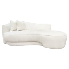 Sofa Weiman White American Vintage du 20ème siècle par Vladimir Kagan