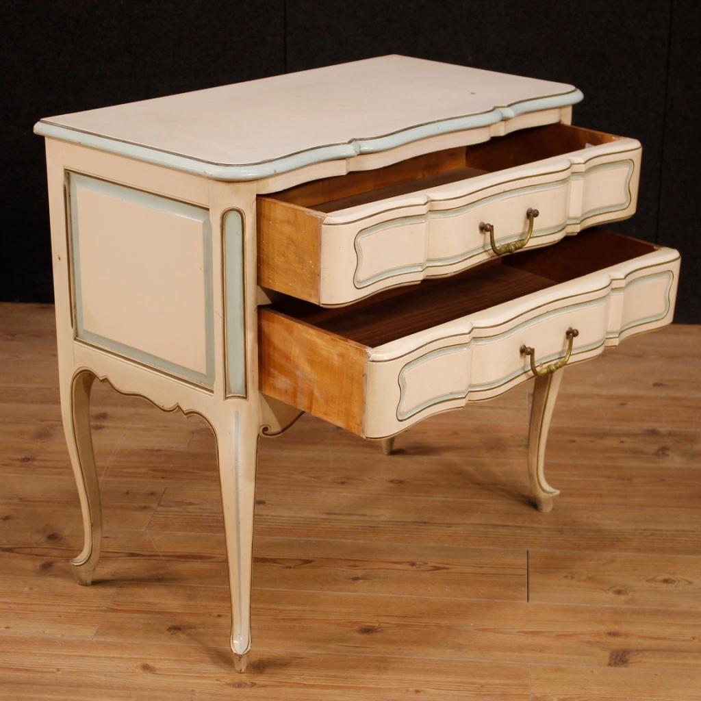 20th Century Lacquered and Painted Wood French Dresser, 1960 5