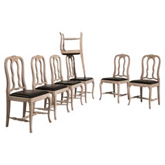 20th Century White Set of Twelve Louis XV Dining Chairs with