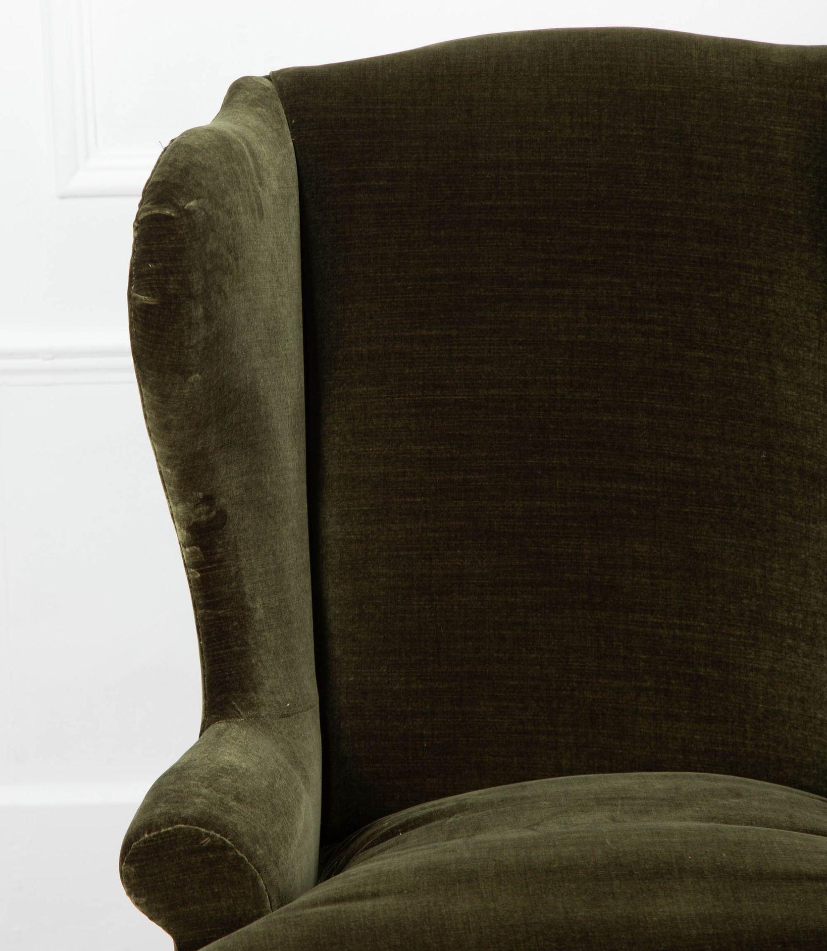 Sillón Wingback Siglo XX en venta 1