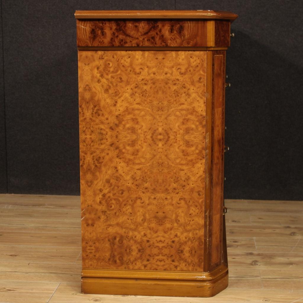20th Century Wood and Faux Mother of Pearl Italian Chest of Drawers, 1970 For Sale 6