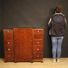 20th Century Wood Art Deco English Chest of Drawers, 1920s