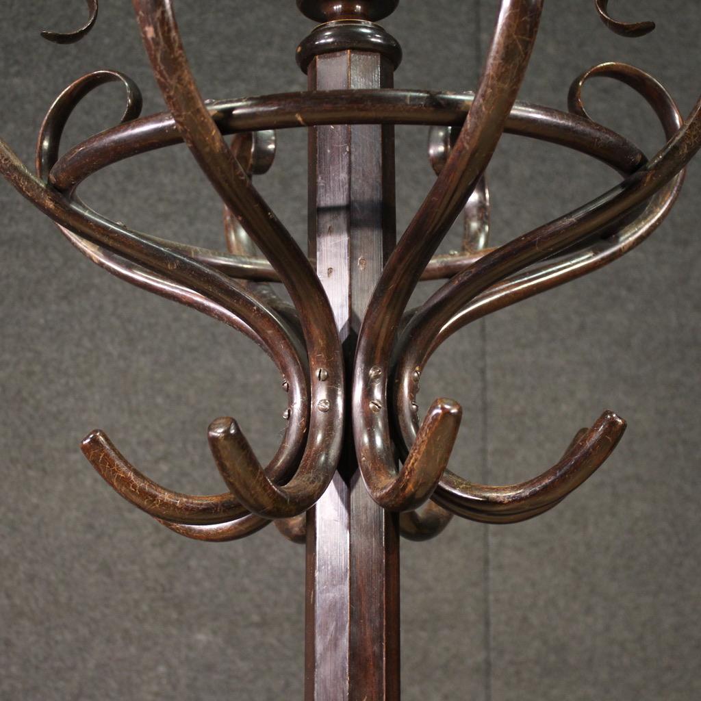 20th Century Wood Austrian Thonet Style Coat Rack, 1920 in vendita 5