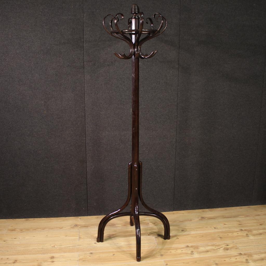 20th Century Wood Austrian Thonet Style Coat Rack, 1920 in vendita 7
