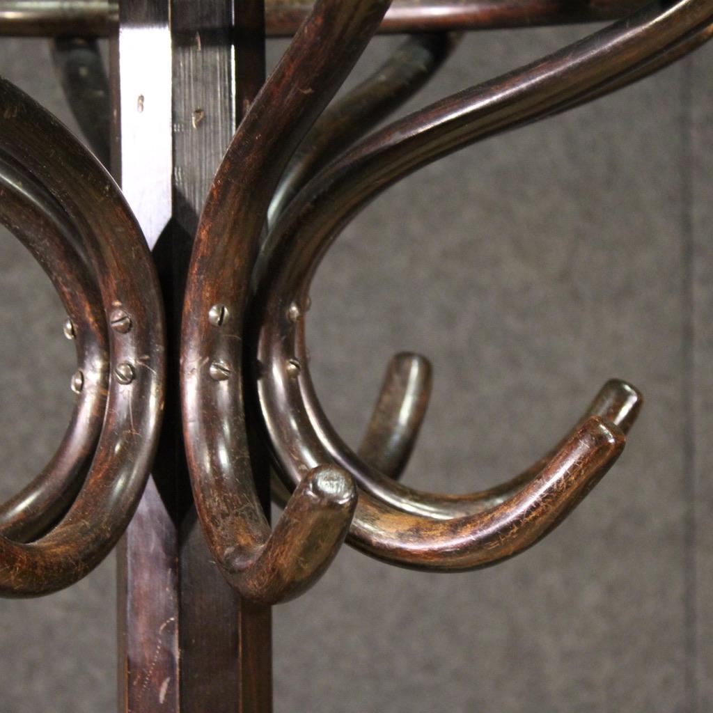 20th Century Wood Austrian Thonet Style Coat Rack, 1920 in vendita 2