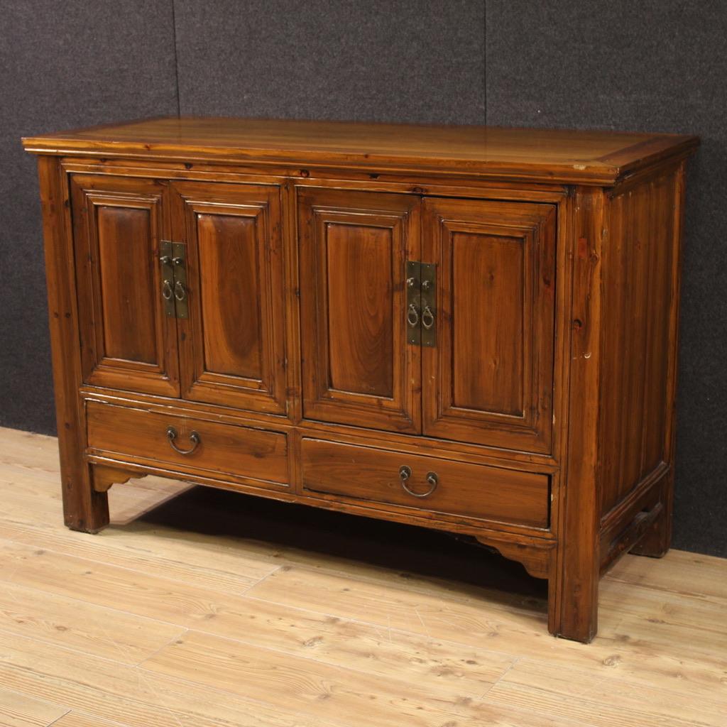 20th Century Wood Chinese Oriental Sideboard, 1960 in vendita 6