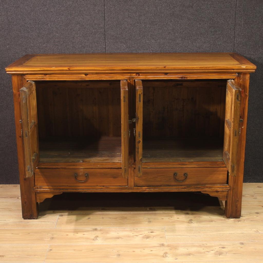 20th Century Wood Chinese Oriental Sideboard, 1960 In condizioni buone in vendita a Vicoforte, Piedmont
