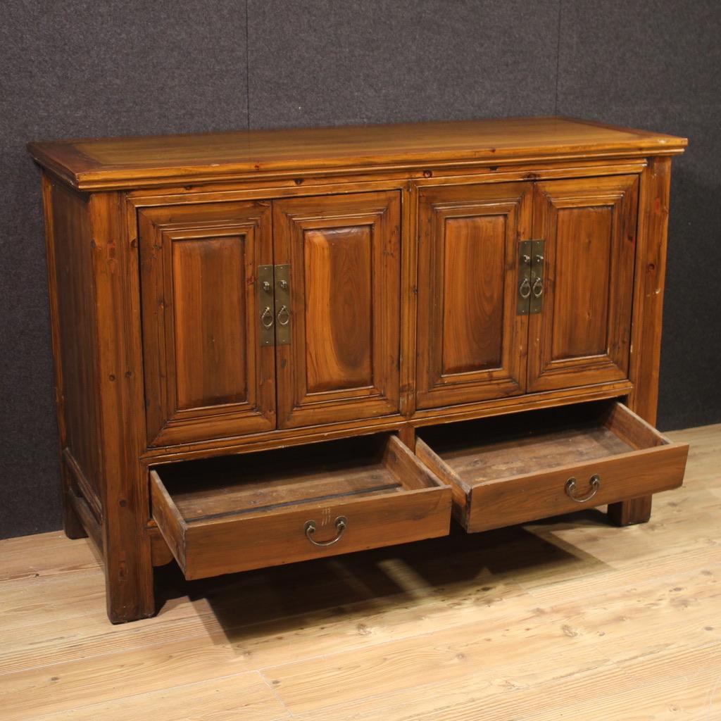 Mid-20th Century 20th Century Wood Chinese Oriental Sideboard, 1960 in vendita