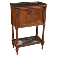 20th-Century Wooden Empire-Style French Secrétaire Cabinet, 1950