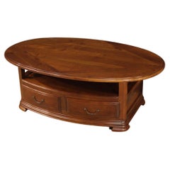 20th Century Wood French Coffee Table, 1980