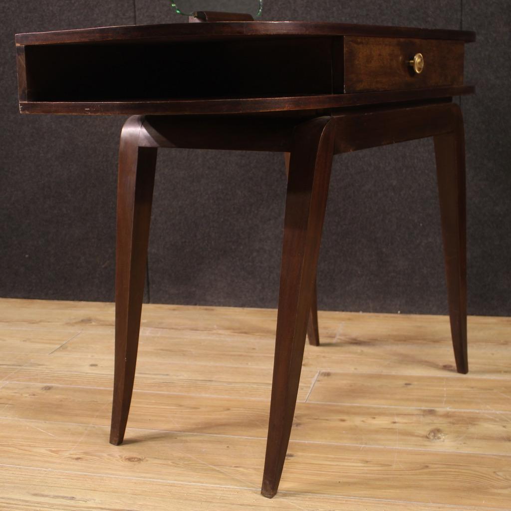 20th Century Wood French Dressing Table Vanity, 1950 7