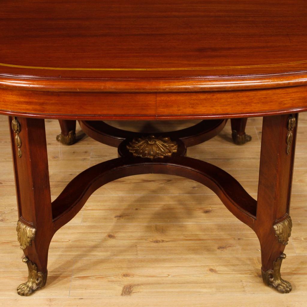 20th Century Wood French Extendable Dining Table, 1930 For Sale 6
