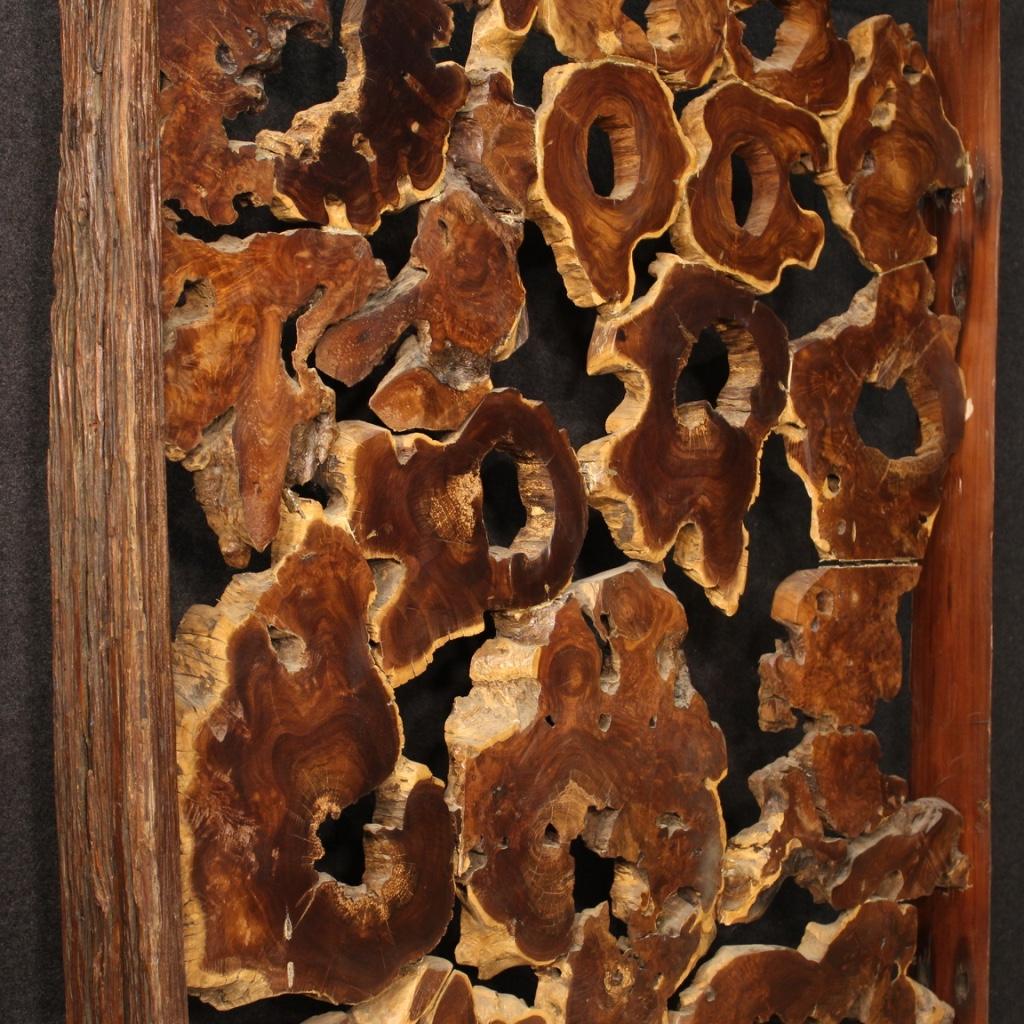 20th Century Wood Indonesian Room Divider / Sculpture, 1960 4