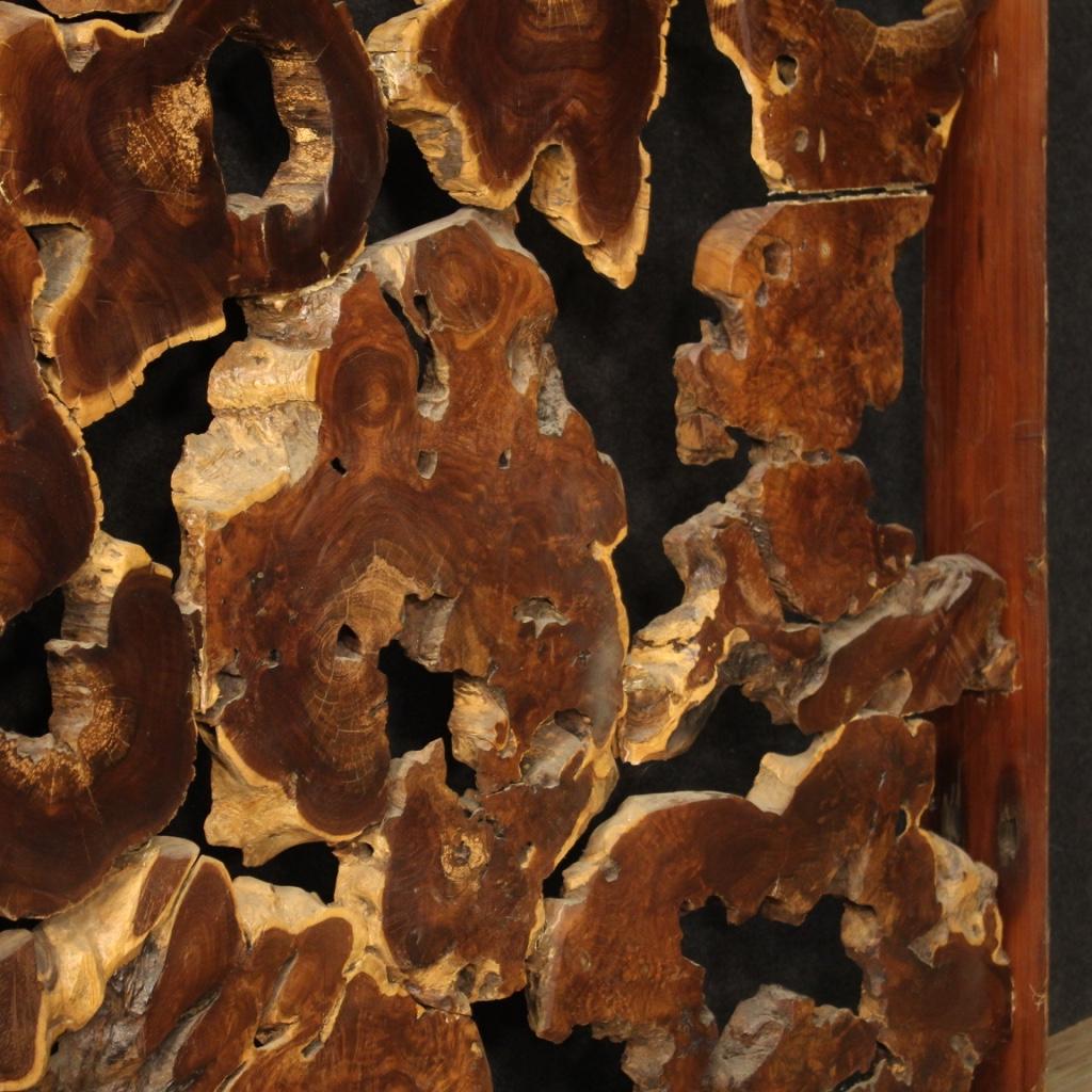 20th Century Wood Indonesian Room Divider / Sculpture, 1960 5