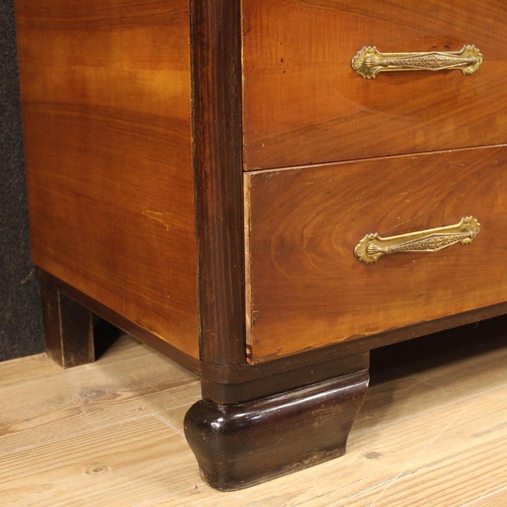 20th Century Wood Italian Art Deco Style Dresser, 1960 4