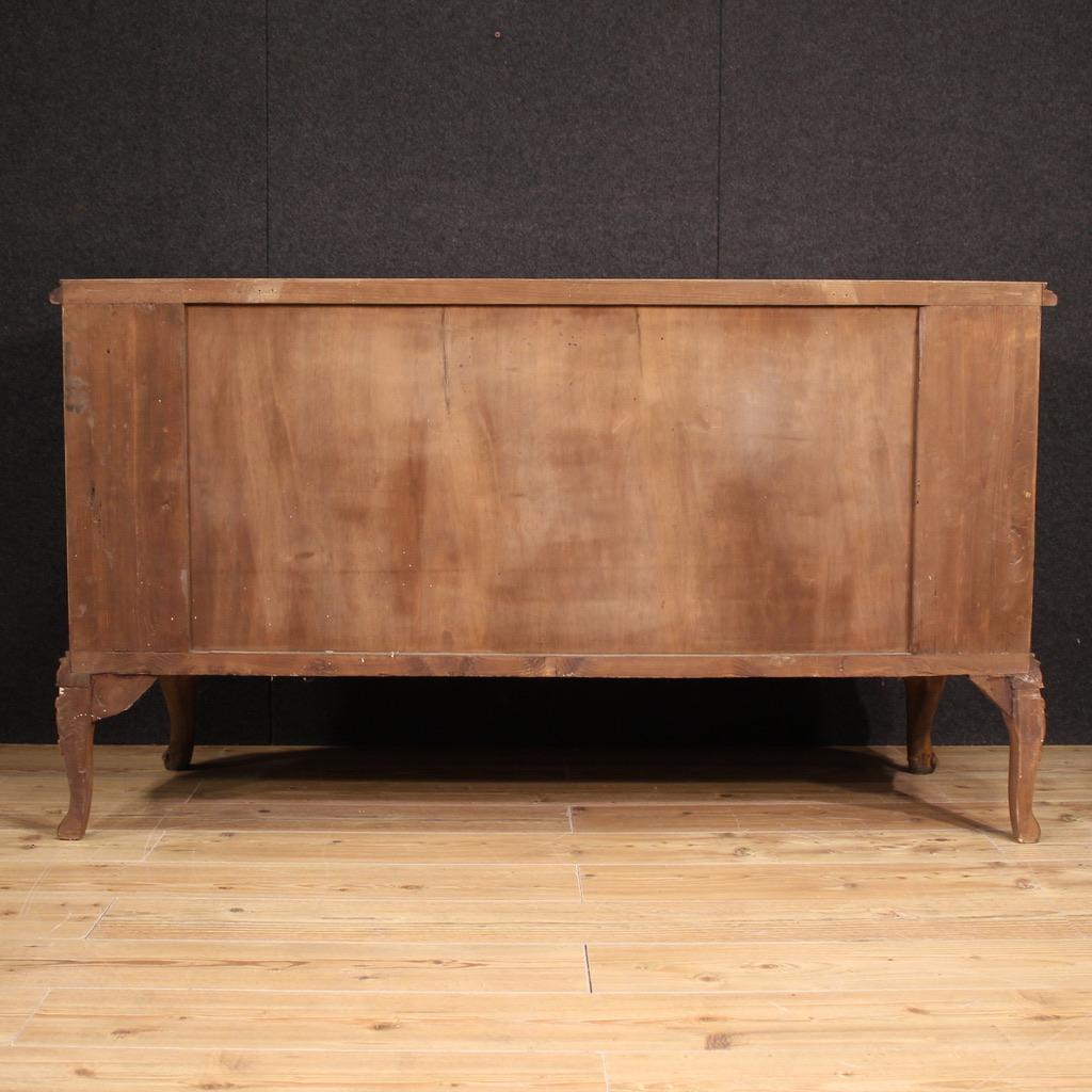 Legno 20th Century Wood Italian Chest of Drawers, 1950 in vendita