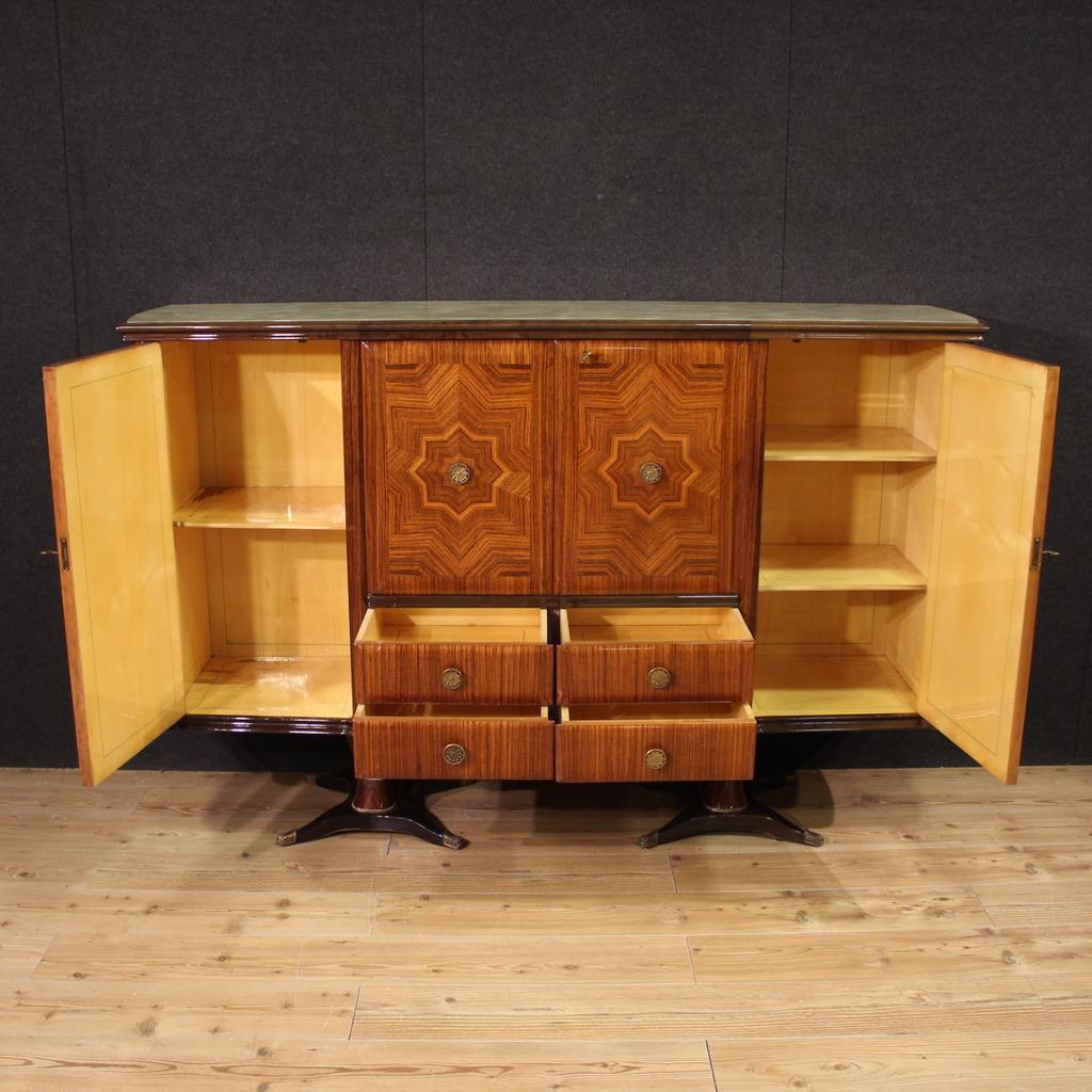 siglo XX Madera Diseño Italiano Mueble Bar Fratelli Rigamonti Desio Milan 1940 en venta 1