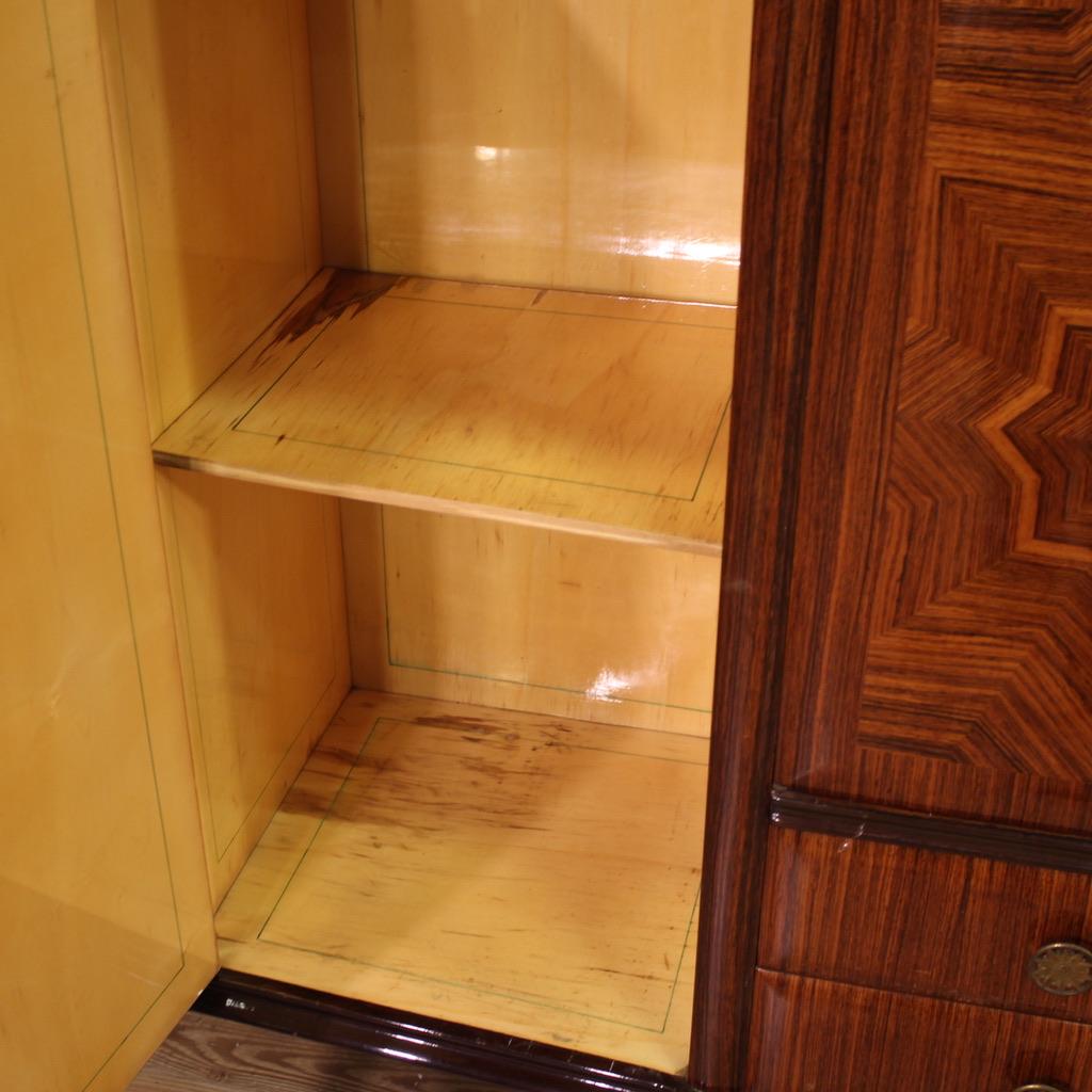 siglo XX Madera Diseño Italiano Mueble Bar Fratelli Rigamonti Desio Milan 1940 en venta 4