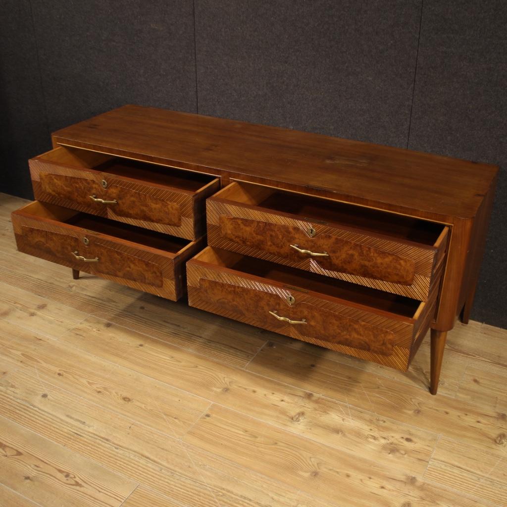 20th Century Wood Italian Design Chest of Drawers, 1970 For Sale 4