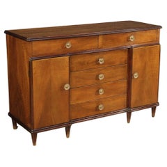Vintage 20th Century Wood Italian Design Chest of Drawers, 1970