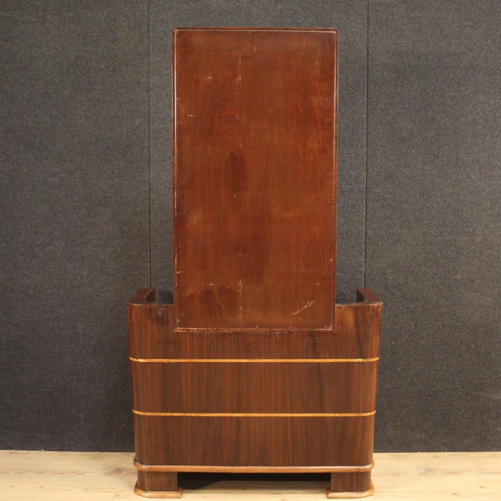 20th Century Wood Italian Design Cheval Mirror, 1970 For Sale 6