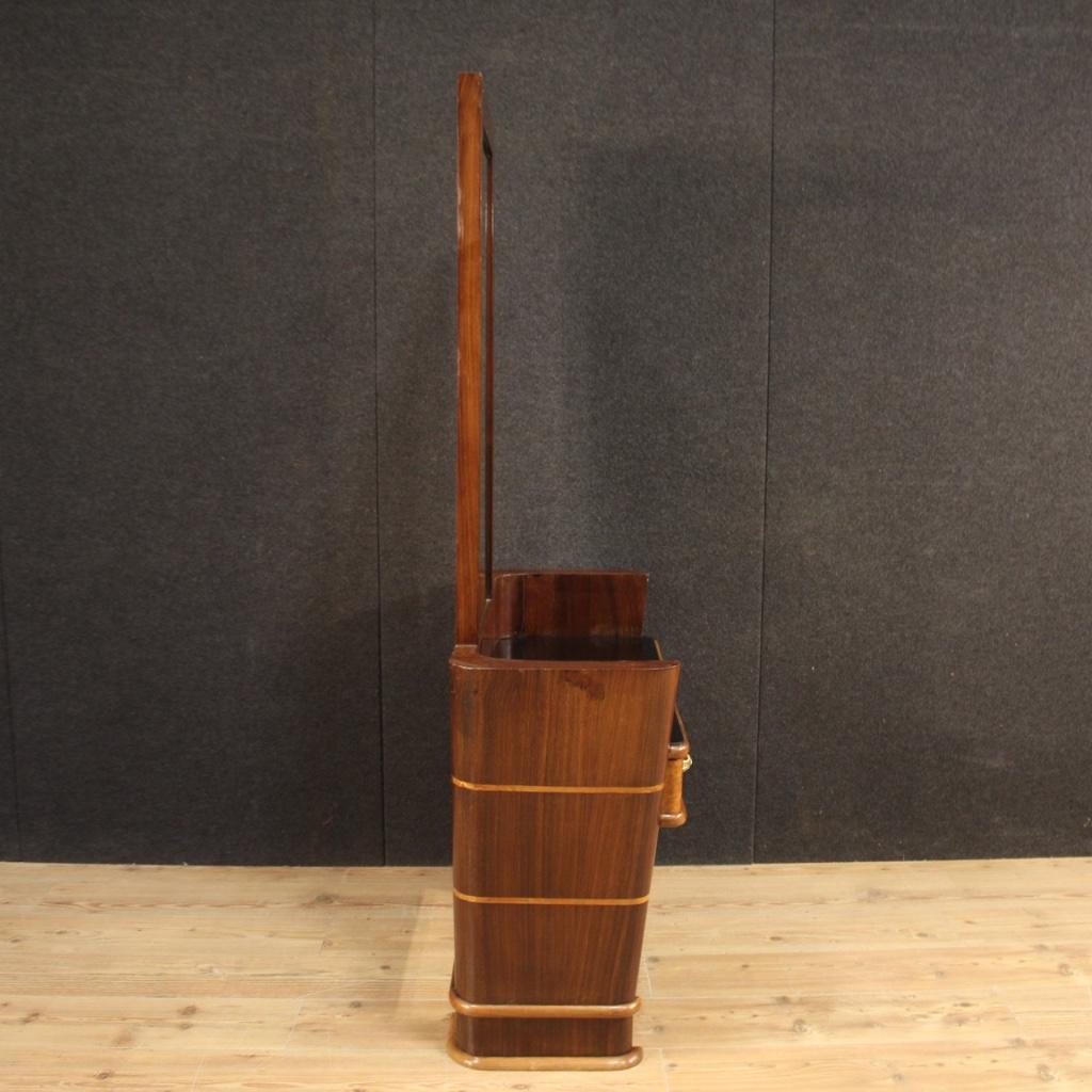 20th Century Wood Italian Design Cheval Mirror, 1970 For Sale 4